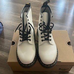 Brand new white Dr Martens
